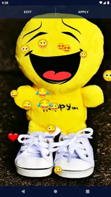 Cute Emoji Live Wallpaper android App screenshot 3