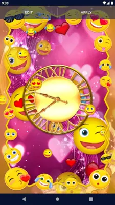 Cute Emoji Live Wallpaper android App screenshot 5