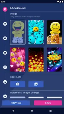 Cute Emoji Live Wallpaper android App screenshot 7